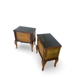 Tables de chevet/commodes Chippendale italiennes, années 1940/1950.