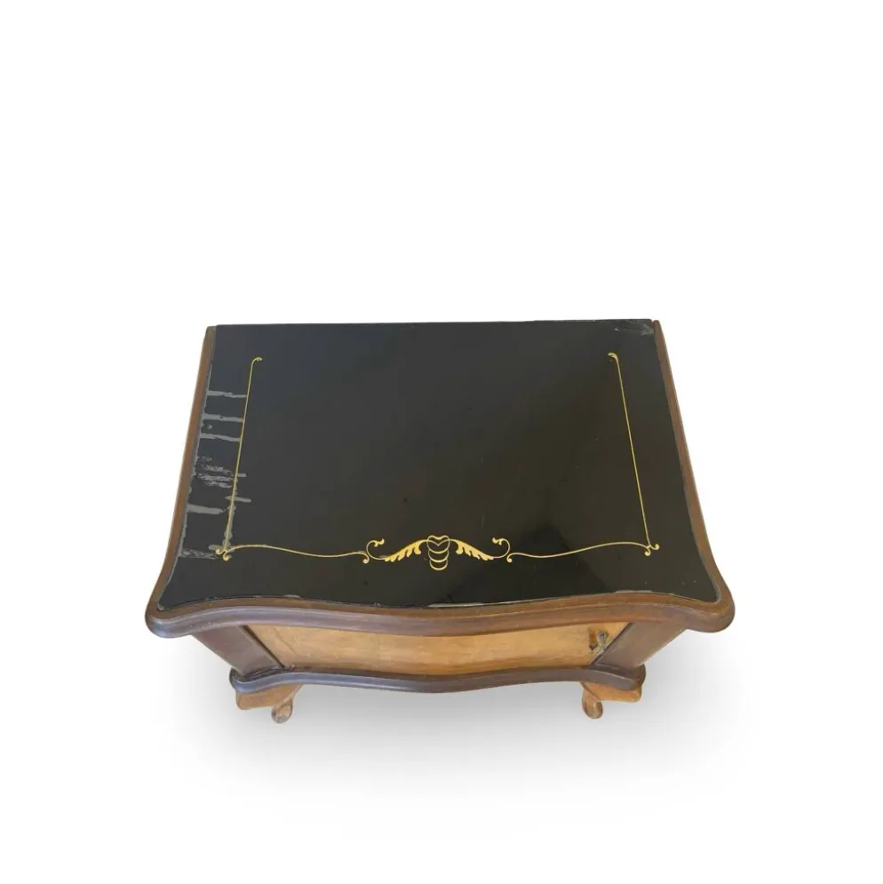 Tables de chevet/commodes Chippendale italiennes, années 1940/1950.