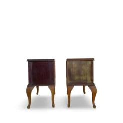 Tables de chevet/commodes Chippendale italiennes, années 1940/1950.