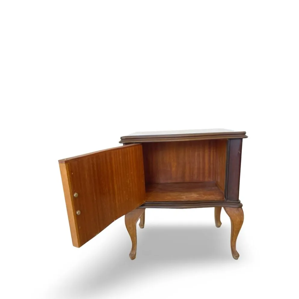 Tables de chevet/commodes Chippendale italiennes, années 1940/1950.