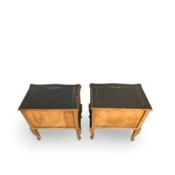 Tables de chevet/commodes Chippendale italiennes, années 1940/1950.