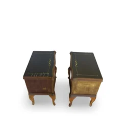 Tables de chevet/commodes Chippendale italiennes, années 1940/1950.