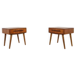Tables de chevet Mid-Century par Victor Wilkins pour G-Plan, Royaume-Uni, années 1960, ensemble de 2.