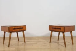 Tables de chevet Mid-Century par Victor Wilkins pour G-Plan, Royaume-Uni, années 1960, ensemble de 2.