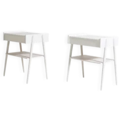 Tables de chevet par AB Carlström & Co Möbelfabrik, Suède, années 1950-60.
