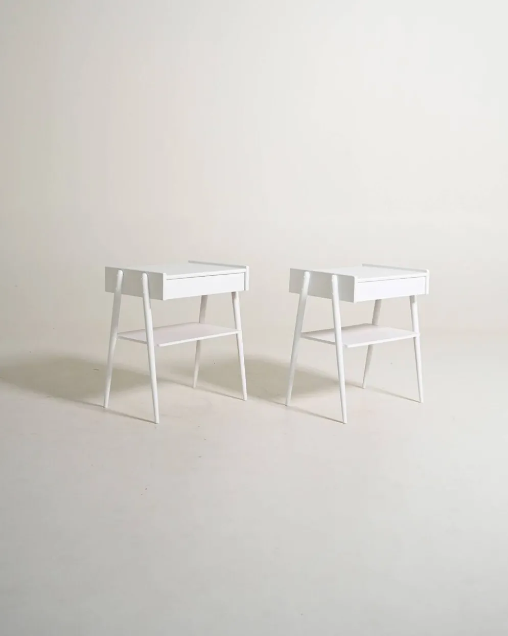 Tables de chevet par AB Carlström & Co Möbelfabrik, Suède, années 1950-60.