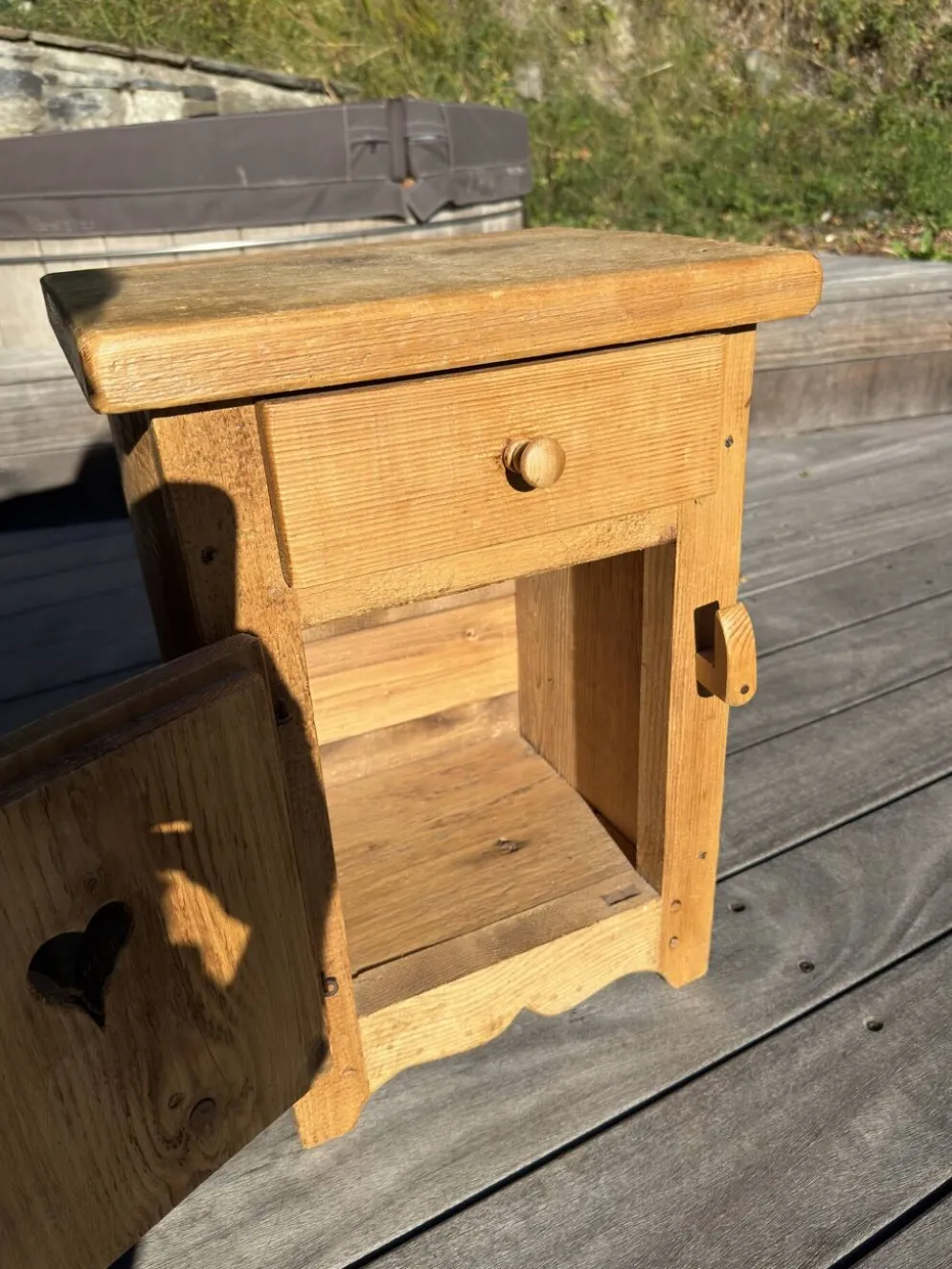 2 tables de chevet rustique Meribel