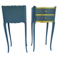 2 tables de chevet style Louis XV