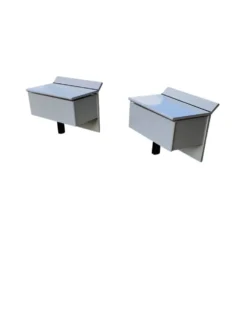 2 tables de chevet / tables de nuit B&B Italia
