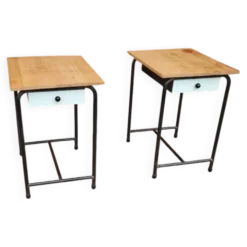 2 Tables de chevet vintage