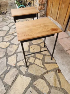 2 Tables de chevet vintage