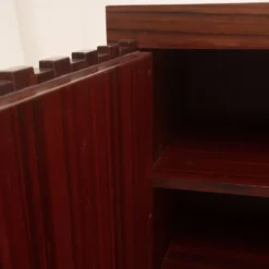 Tables de nuit en bois de padouk Gaetano Frigerio du milieu du siècle par Frigerio