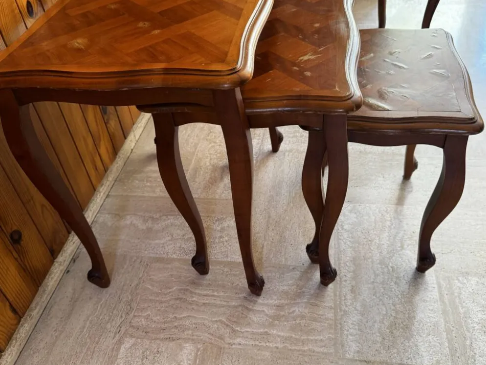 3 tables gigogne