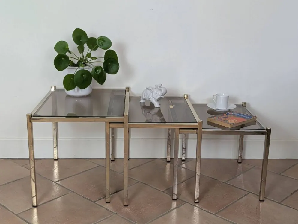 Tables gigognes 80'