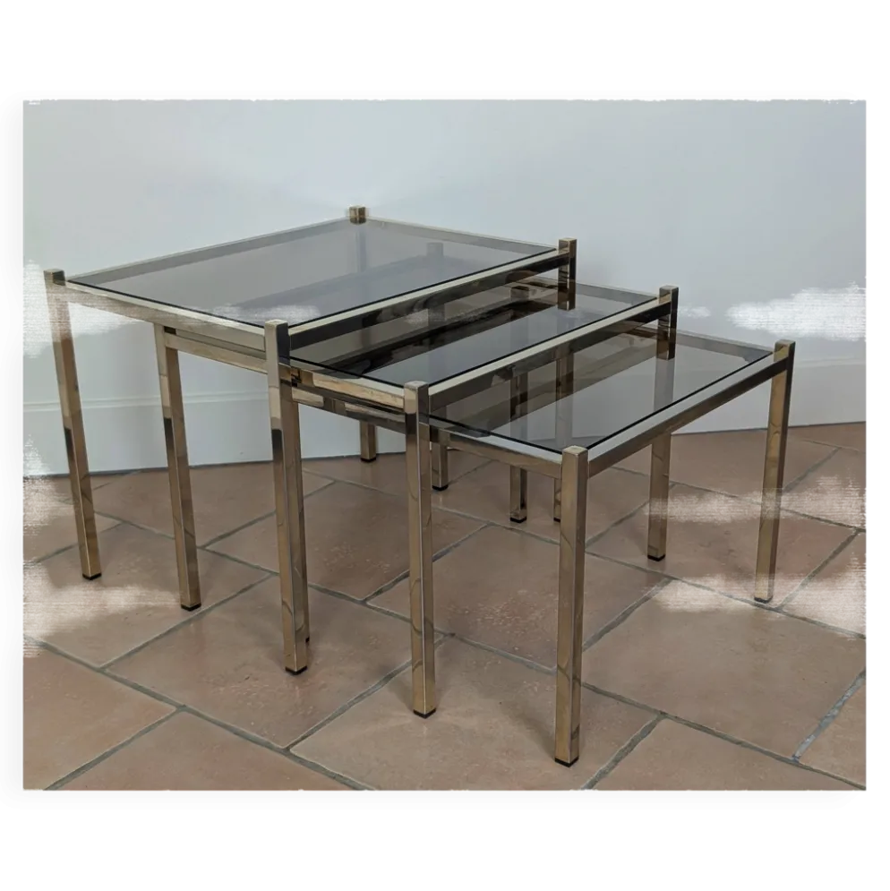 Tables gigognes 80'