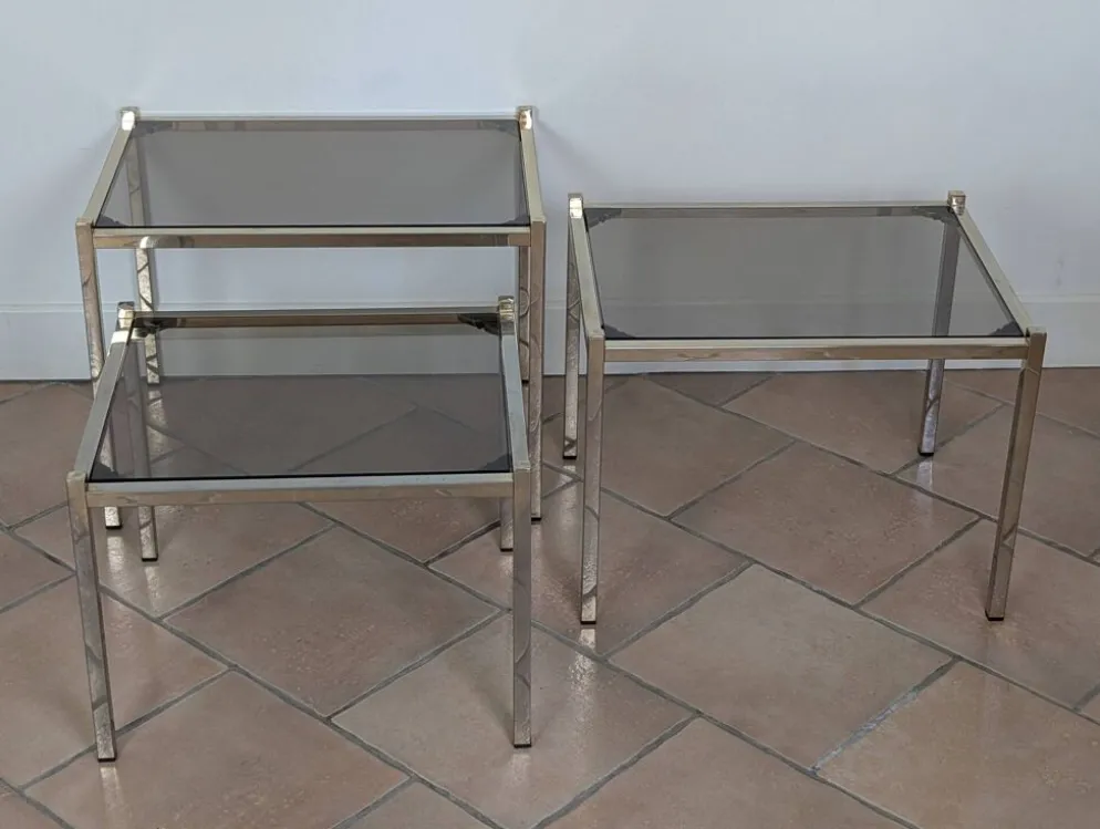 Tables gigognes 80'