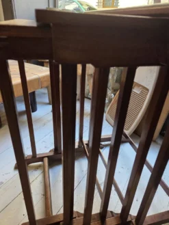 tables gigognes acajou