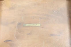 Tables gigognes Art déco en acajou et bouleau teinté, NK Suède, années 1940