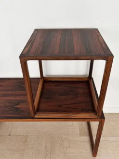 Tables gigognes attribuées à Aksel Kjesgaard, Danemark, années 1960, ensemble de 3.
