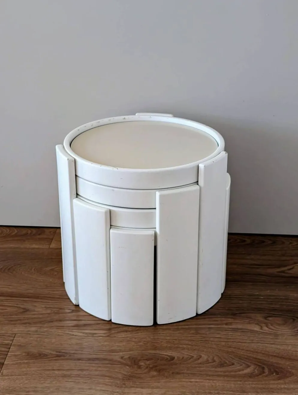 4 tables gigognes Cassina 780 Gianfranco Frattini, années 1960