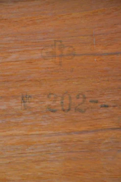 Tables gigognes danoises conçues par Johannes Andersen pour Silkeborg, années 1960.
