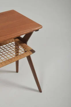 Tables gigognes danoises conçues par Johannes Andersen pour Silkeborg, années 1960.