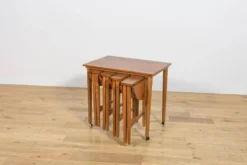 Tables gigognes danoises des années 50 par Poul Hundevad pour Novy Domov, Tchécoslovaquie, années 1960, ensemble de 5.