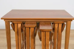 Tables gigognes danoises des années 50 par Poul Hundevad pour Novy Domov, Tchécoslovaquie, années 1960, ensemble de 5.