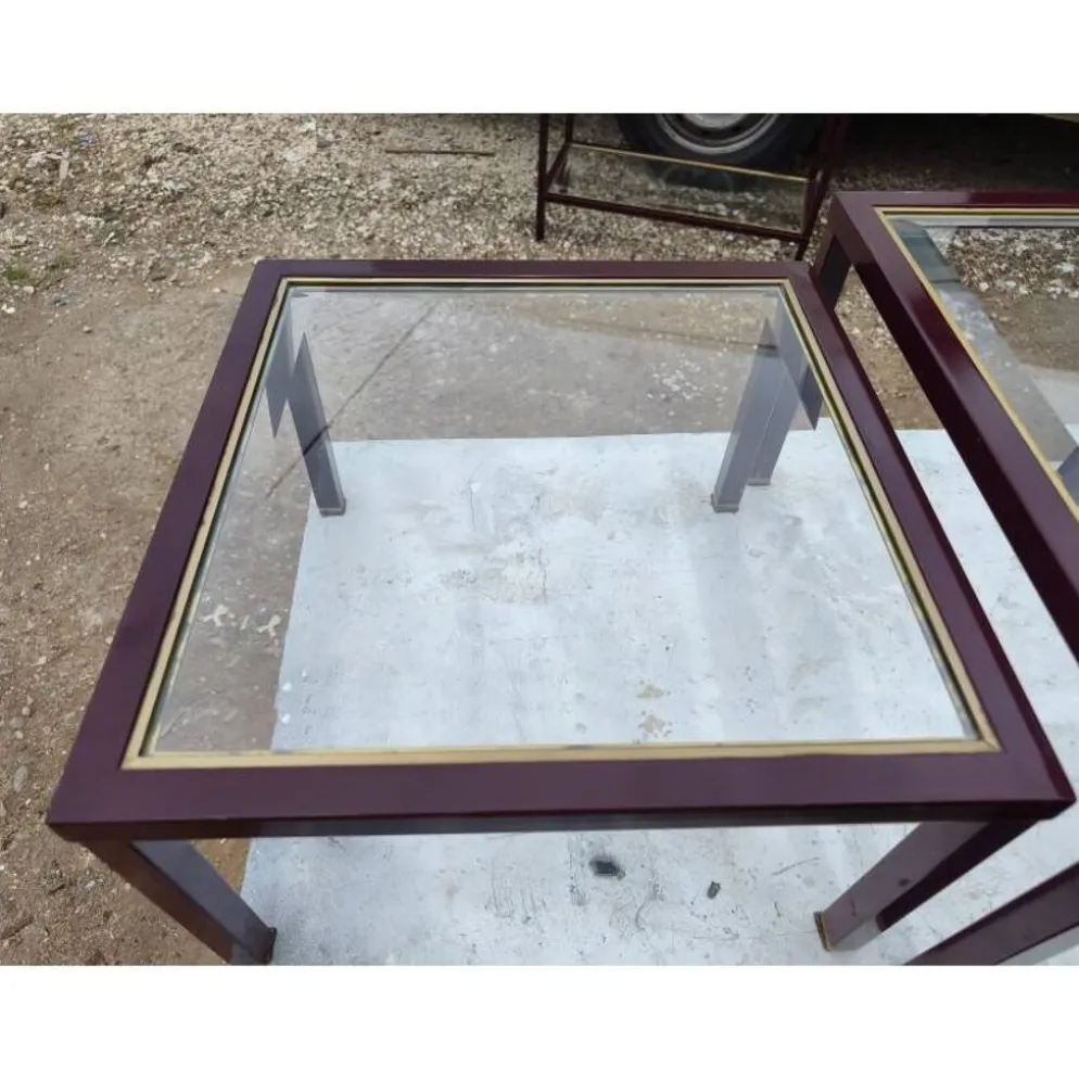 3 tables gigognes design des années 70/80