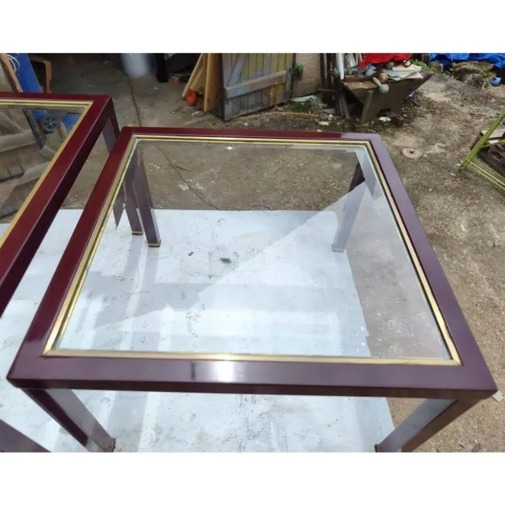 3 tables gigognes design des années 70/80