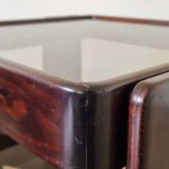 Tables gigognes empilables Gianfranco Frattini pour Cassina (lot de 3)