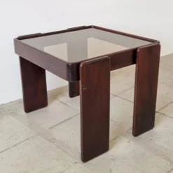Tables gigognes empilables Gianfranco Frattini pour Cassina (lot de 3)