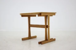 Tables gigognes en chêne des années 1960 Danemark