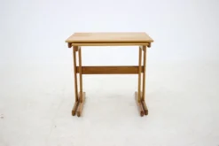 Tables gigognes en chêne des années 1960 Danemark