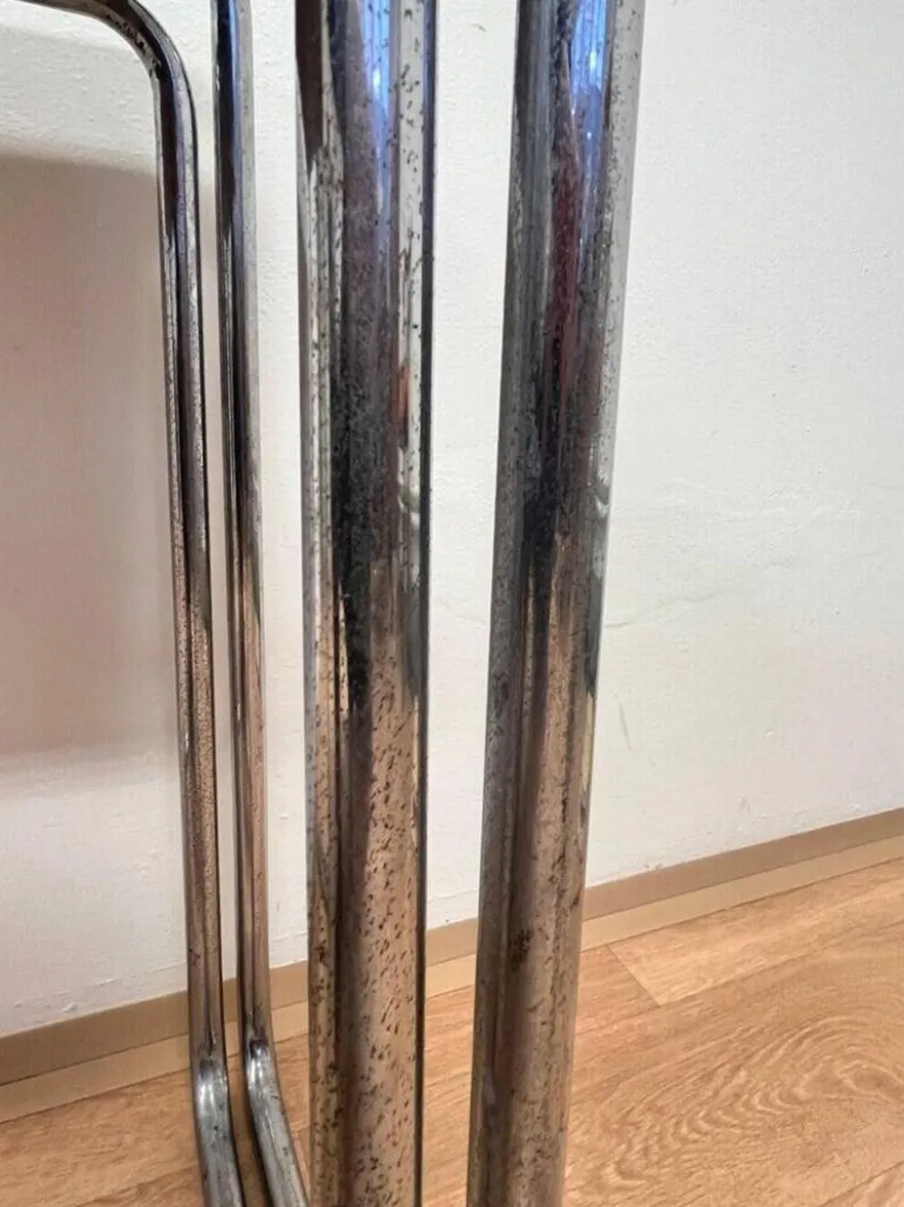 Tables gigognes en chrome Bauhaus B9, Marcel Breuer, années 1930