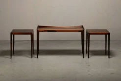 Tables gigognes en palissandre Kurt Østervig modèle 223 pour Jason Møbler, Danemark