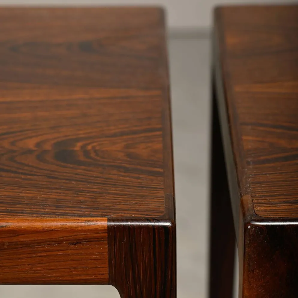 Tables gigognes en palissandre Kurt Østervig modèle 223 pour Jason Møbler, Danemark