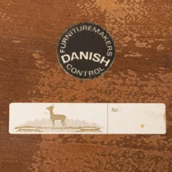 Tables gigognes en palissandre Severin Hansen, Haslev, Danemark, années 1960. Lot de 3