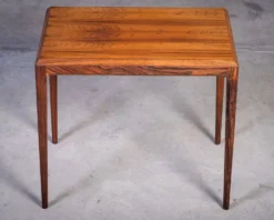 Tables Gigognes en Palissandre avec Carrelage par Johannes Andersen pour CFC Silkeborg, Danemark, 1960s, Set de 3