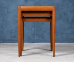 Tables Gigognes en Teck, Danemark, 1960s, Set de 3