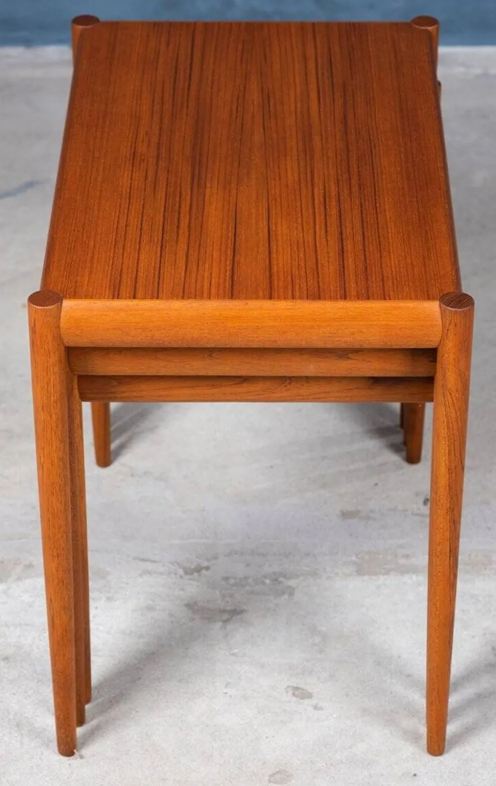Tables Gigognes en Teck, Danemark, 1960s, Set de 3