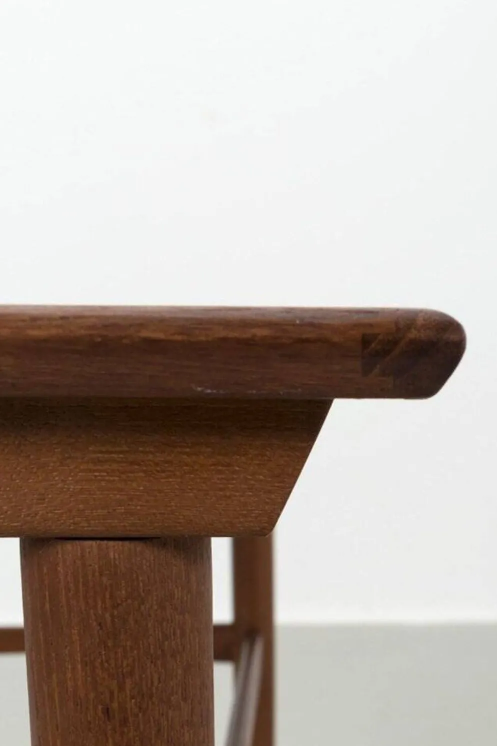 Tables gigognes en teck danois, ensemble de 3