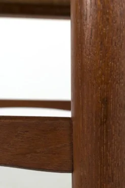 Tables gigognes en teck danois, ensemble de 3