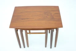 Tables gigognes en teck des années 1960, Danemark