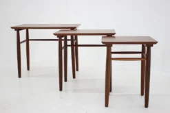 Tables gigognes en teck des années 1960, Danemark