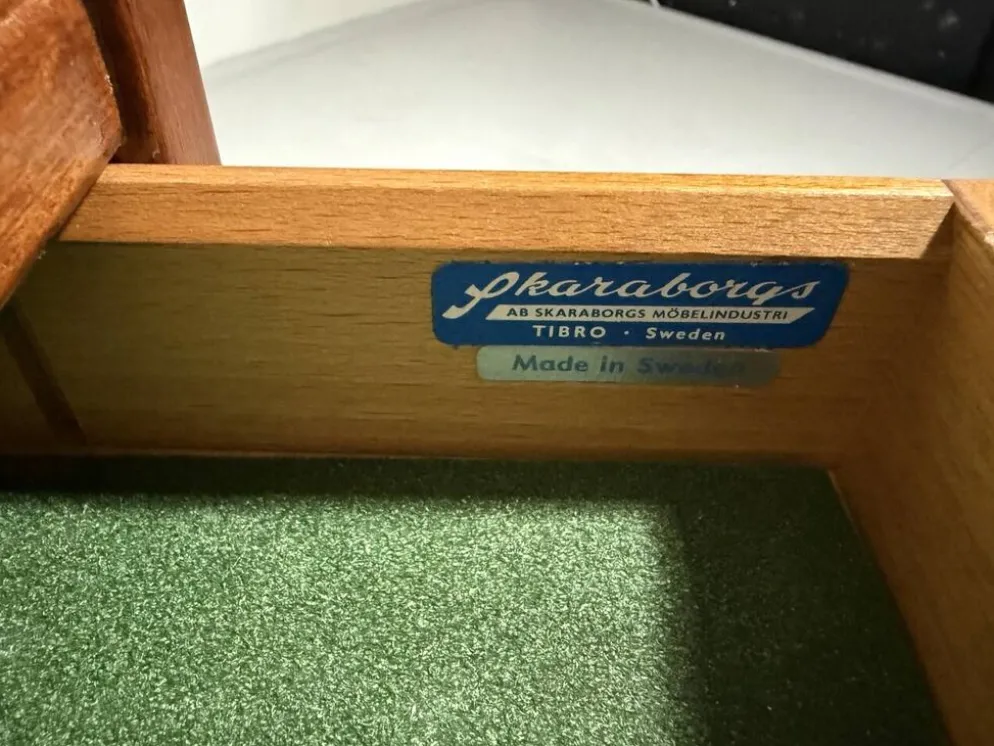 Tables gigognes en teck de Skaraborgs Möbelindustri, Suède