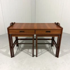 Tables gigognes en teck de Skaraborgs Möbelindustri, Suède