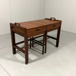 Tables gigognes en teck de Skaraborgs Möbelindustri, Suède
