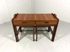 Tables gigognes en teck de Skaraborgs Möbelindustri, Suède