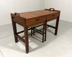 Tables gigognes en teck de Skaraborgs Möbelindustri, Suède